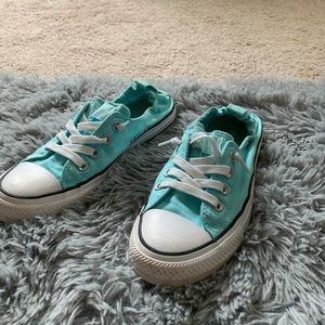 Blue converse